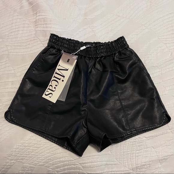 Faux Leather Shorts BNWT - Picture 4 of 4